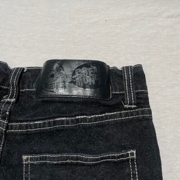 Cheap Monday Straight Leg Spel Black Jeans Size (28x34) - Picture 7 of 8